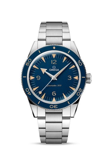 Omega 234.30.41.21.03.001 : Seamaster 300 Master Chronometer Stainless Steel / Blue / Bracelet