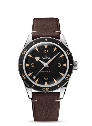 Omega 234.32.41.21.01.001 : Seamaster 300 Master Chronometer Stainless Steel / Black / Strap