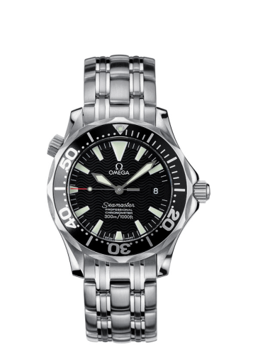 Omega 2052.50.00 :  Seamaster Diver 300M Automatic 36.25 Stainless Steel / Black / Bracelet