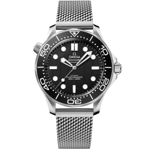 Omega 210.30.42.20.01.010 : Seamaster Diver 300M No-Date Master Co-Axial 42 Stainless Steel / Black / Bracelet