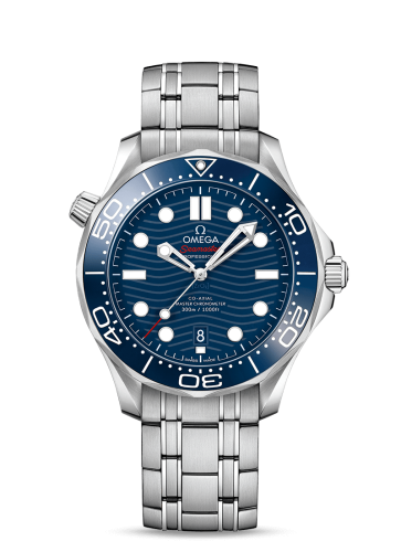 Omega 210.30.42.20.03.001 : Seamaster Diver 300M Master Co-Axial 42 Stainless Steel / Blue / Bracelet