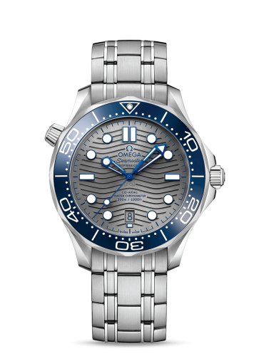 Omega 210.30.42.20.06.001 : Seamaster Diver 300M Master Co-Axial 42 Stainless Steel / Grey / Bracelet