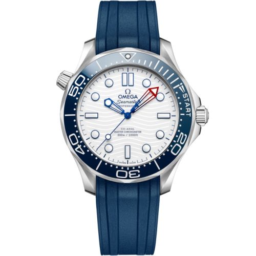 Omega 210.32.42.20.04.002 : Seamaster Diver 300M Master Co-Axial 42 America's Cup 2024 / Rubber
