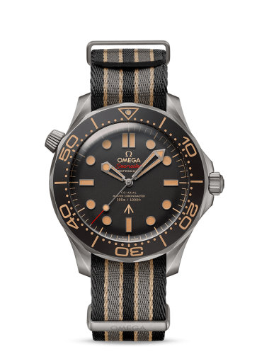 Omega 210.92.42.20.01.001 : Seamaster Diver 300M Master Co-Axial 42 James Bond No Time to Die / NATO