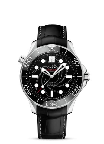 Omega 210.93.42.20.01.001 : Seamaster Diver 300M Master Co-Axial 42 James Bond Platinum / Black