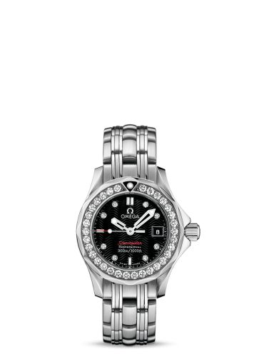 Omega 212.15.28.61.51.001 : Seamaster Diver 300M Quartz 28 Stainless Steel / Diamond / Black / Bracelet