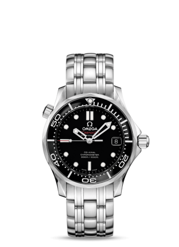 Omega 212.30.36.20.01.002 : Seamaster Diver 300M Co-Axial 36.25 Stainless Steel / Black / Bracelet / Ceramic