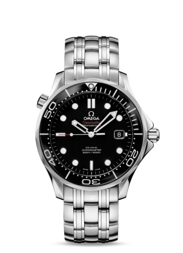 Omega 212.30.41.20.01.006  : Seamaster Diver 300M Co-Axial 41 Stainless Steel / Black / Bracelet / Ceramic / SASR