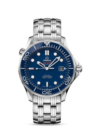 Omega 212.30.41.20.03.001 : Seamaster Diver 300M Co-Axial 41 Stainless Steel / Blue / Bracelet / Ceramic