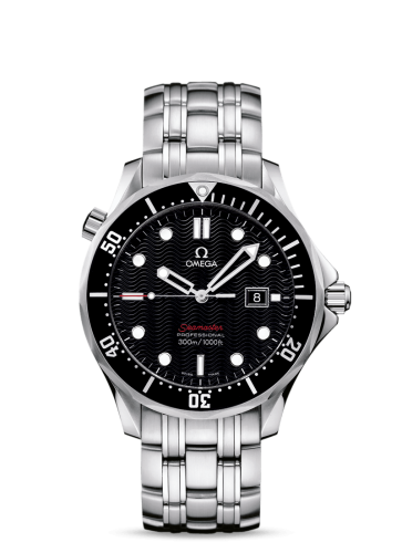 Omega 212.30.41.61.01.001 : Seamaster Diver 300M Quartz 41 Stainless Steel / Black / Bracelet