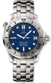 Omega 2251.80.00 : Seamaster Diver 300M Automatic 41 Stainless Steel / Blue / Bracelet / Japan