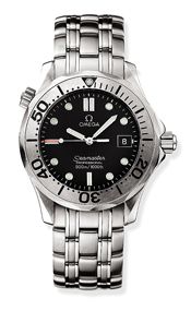 Omega 2260.50.00 : Seamaster Diver 300M Quartz 36.25 Stainless Steel / Black / Bracelet / Japan