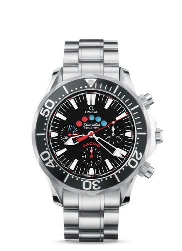 Omega 2569.52.00 : Seamaster Diver 300M Automatic 44 Racing Chronometer Stainless Steel / Black / Rubber