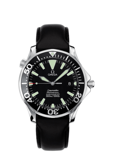 Omega 2954.50.91 : Seamaster Diver 300M Automatic 41 Stainless Steel / Black / Leather