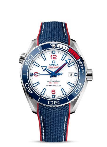 Omega 215.32.43.21.04.001 : Seamaster Planet Ocean 600M Co-Axial 43.5 Master Chronometer Stainless Steel / White / America's Cup