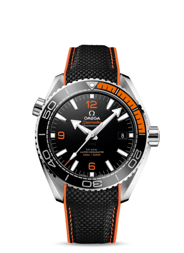 Omega 215.32.44.21.01.001 : Seamaster Planet Ocean 600M Co-Axial 43.5 Master Chronometer Stainless Steel / Orange / Rubber