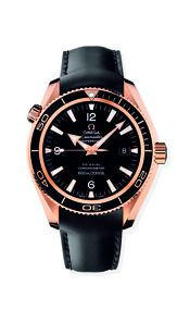 Omega 222.62.42.20.01.001 : Seamaster Planet Ocean 600M Co-Axial 42 Red Gold / Black / Rubber