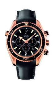 Omega 222.62.46.50.01.001 : Seamaster Planet Ocean 600M Co-Axial 45.5 Chronograph Red Gold / Black / Rubber