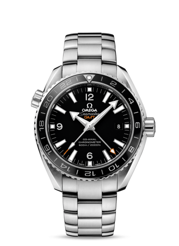 Omega 232.30.44.22.01.001 : Seamaster Planet Ocean 600M Co-Axial 43.5 GMT Stainless Steel / Black / Bracelet