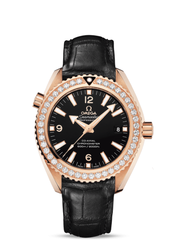 Omega 232.58.42.21.01.001 : Seamaster Planet Ocean 600M Co-Axial 42 Red Gold / Diamond / Alligator