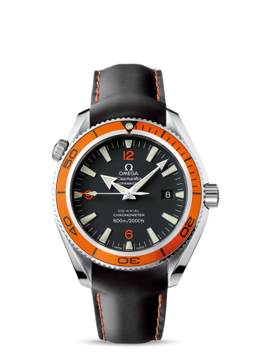 Omega 2909.50.82 : Seamaster Planet Ocean 600M Co-Axial 42 Stainless Steel / Orange / Rubber