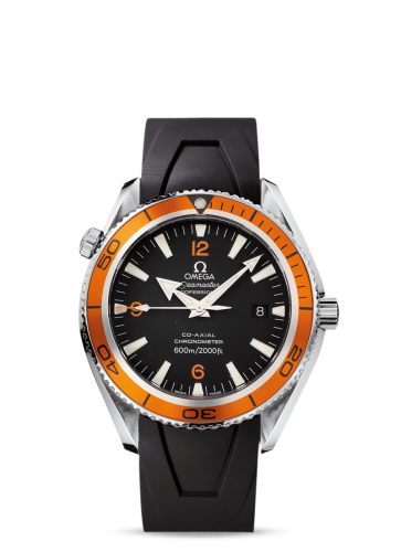 Omega 2909.50.91 : Seamaster Planet Ocean 600M Co-Axial 42 Stainless Steel / Orange / Rubber