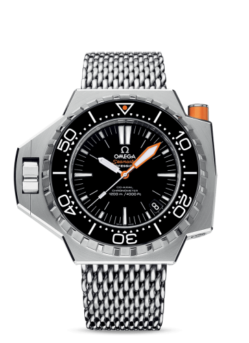 Omega 224.30.55.21.01.001 : Seamaster PloProf Co-Axial Stainless Steel / Black / Shark