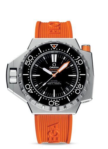 Omega 224.32.55.21.01.002 : Seamaster PloProf Co-Axial Stainless Steel / Black / Orange
