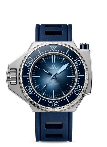 Omega 227.32.55.21.03.001 : Seamaster PloProf Co-Axial Master Chronometer O-mega Steel / Summer Blue
