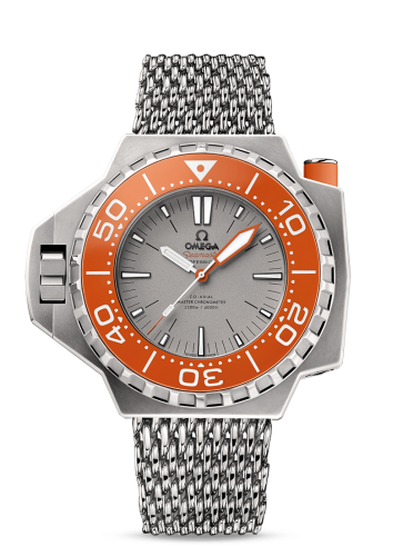 Omega 227.90.55.21.99.002 : Seamaster PloProf Co-Axial Master Chronometer Grey / Orange