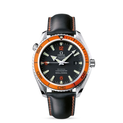 Omega 2908.50.82 : Seamaster Planet Ocean 600M Co-Axial 45.5 Stainless / Orange / Rubber