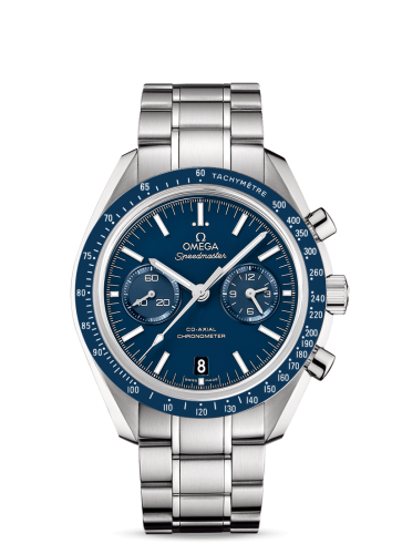 Omega 311.90.44.51.03.001 : Speedmaster Moonwatch Co-Axial Titanium / Blue / Bracelet