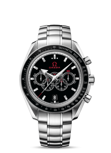 Omega 321.30.44.52.01.001 : Speedmaster Co-Axial Stainless Steel / Black / Bracelet / Olympic Collection