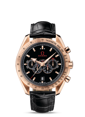 Omega 321.53.44.52.01.001 : Speedmaster Co-Axial Red Gold / Black / Olympic Collection