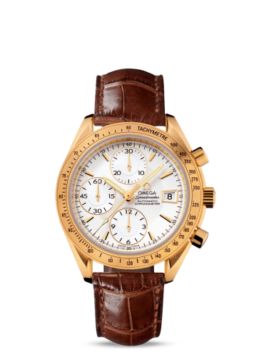Omega 323.53.40.40.02.001 : Speedmaster Date 40 Yellow Gold / Silver