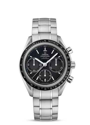 Omega 326.30.40.50.01.001 : Speedmaster Racing Co-Axial Chronograph Stainless Steel / Black / Bracelet
