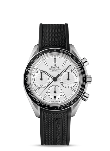 Omega 326.32.40.50.02.001 : Speedmaster Racing Co-Axial Chronograph Stainless Steel / Silver / Rubber