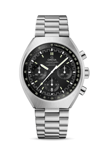 Omega 327.10.43.50.01.001 : Speedmaster Mark II Co-Axial Chronograph Stainless Steel / Black / Bracelet