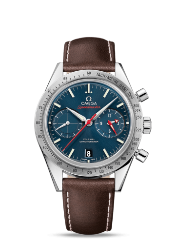 Omega 331.12.42.51.03.001 : Speedmaster 57 Co-Axial Stainless Steel / Blue