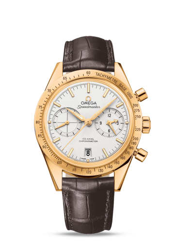 Omega 331.53.42.51.02.001 : Speedmaster 57 Co-Axial Yellow Gold / Silver