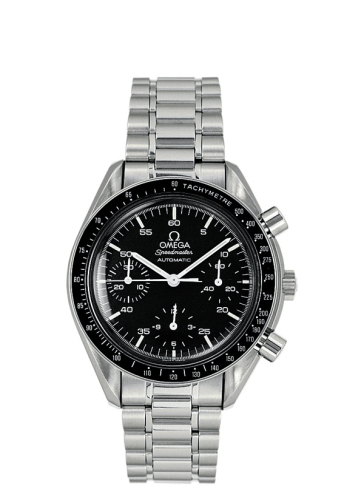 Omega 3510.50.00 : Speedmaster Reduced Stainless Steel / Black / Bracelet