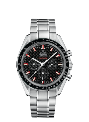 Omega 3552.59.00 : Speedmaster Racing Chronometer Stainless Steel / Carbon Black / Bracelet