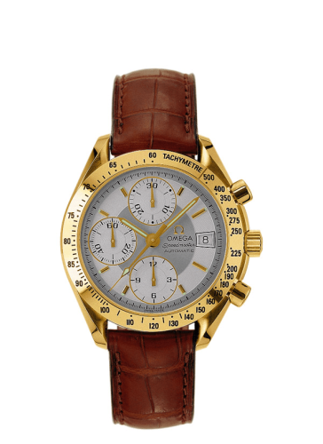 Omega 3613.30.02 : Speedmaster Date 39 Yellow Gold / Silver