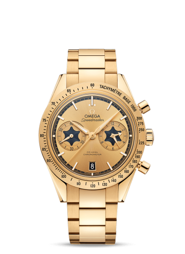 Omega 331.50.42.51.08.001 : Speedmaster 57 Co-Axial Yellow Gold / Rory McIlroy / Bracelet