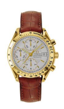 Omega 3613.30.02 : Speedmaster Date 39 Yellow Gold / Silver