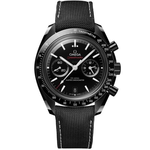 Omega 310.92.44.51.01.002 : Speedmaster Moonwatch Co-Axial Master Chronometer Dark Side of the Moon / Fabric