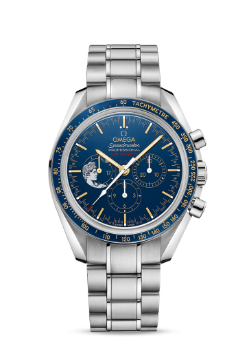 Omega 311.30.42.30.03.001 : Speedmaster Professional Moonwatch Apollo 17 45th Anniversary / Stainless Steel