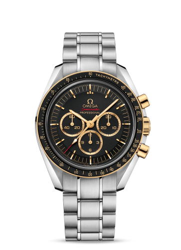 Omega 522.20.42.30.01.001 : Speedmaster Professional Moonwatch Stainless Steel / Yellow Gold / Black / Tokyo Olympics