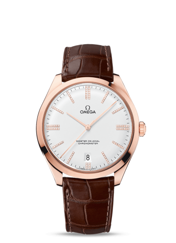 Omega 432.53.40.21.52.002 : De Ville Trésor Master Co-Axial Sedna Gold / Silver Diamond