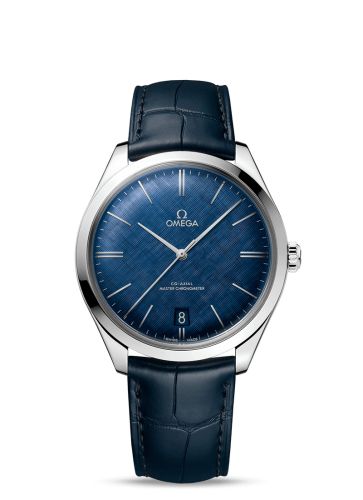 Omega 435.13.40.21.03.001 : De Ville Trésor Master Chronometer Stainless Steel / Blue